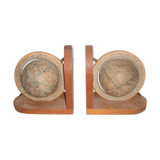 Greenhouse books with terrestrial globes wooden