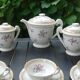 Coffee service, porcelain limoges, Charles Ahrenfeldt, circa 50