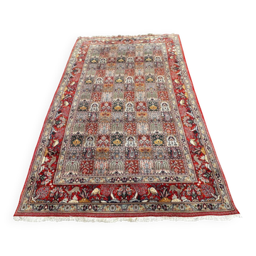 Persian carpet in wool and silk 2m x 3m