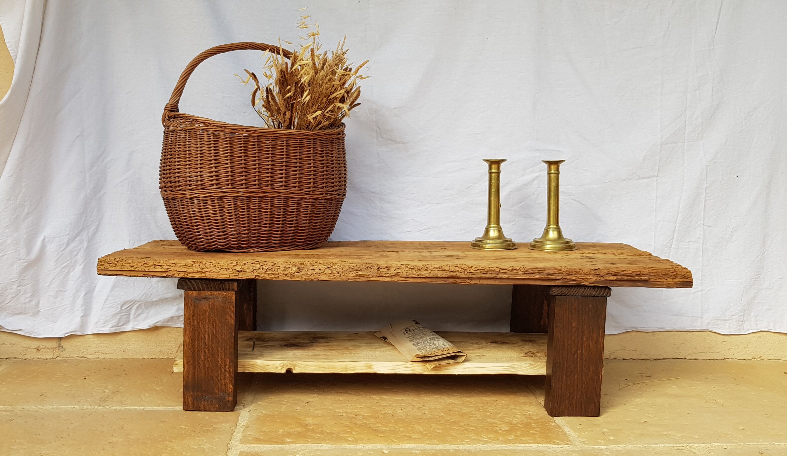 Coffee table wabi sabi