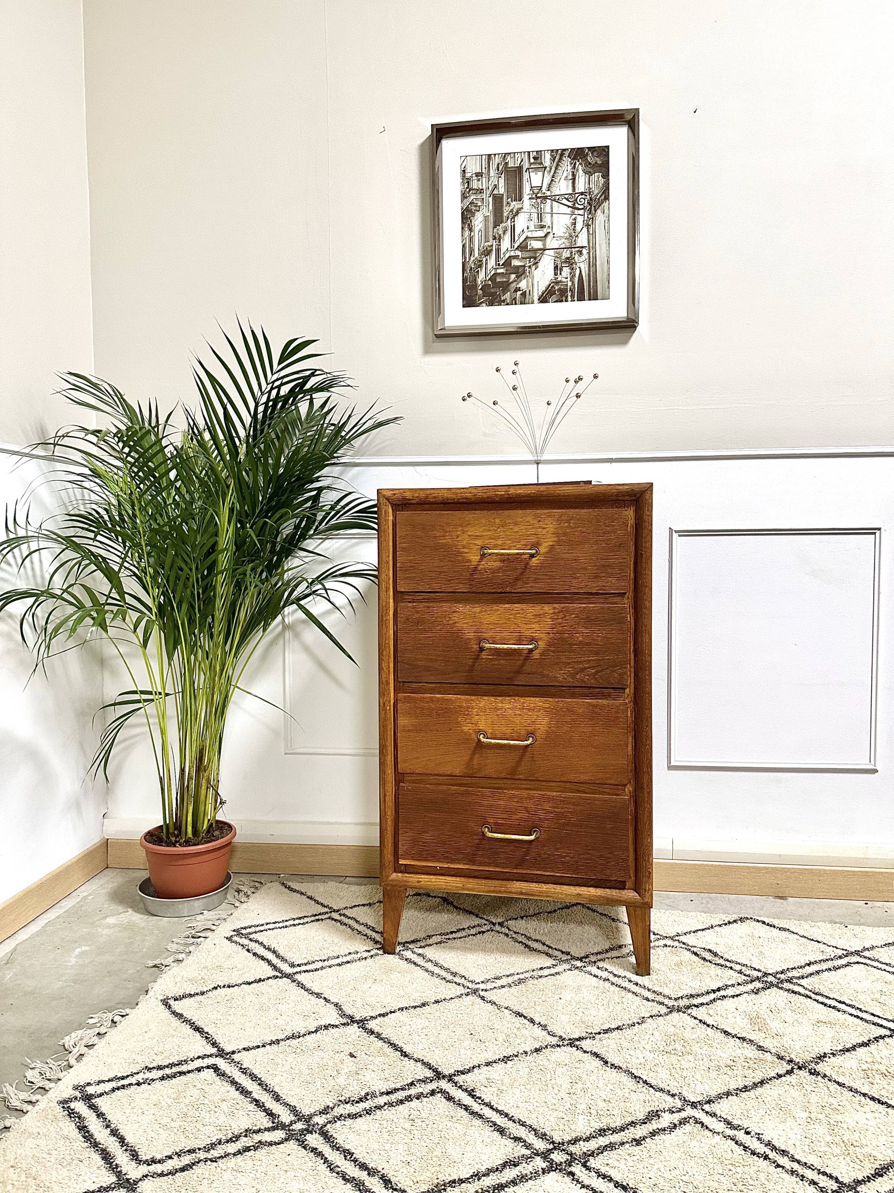 Vintage chiffonnier feet compass