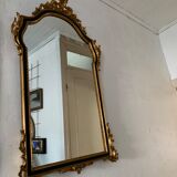 Vintage mirror in wood