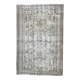 5x8 Beige Brown Floral Persian Area Rug, 168x257Cm SK 7059