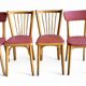 4 vintage & Baumann chairs