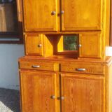 Mado sideboard in solid wood, wooden top