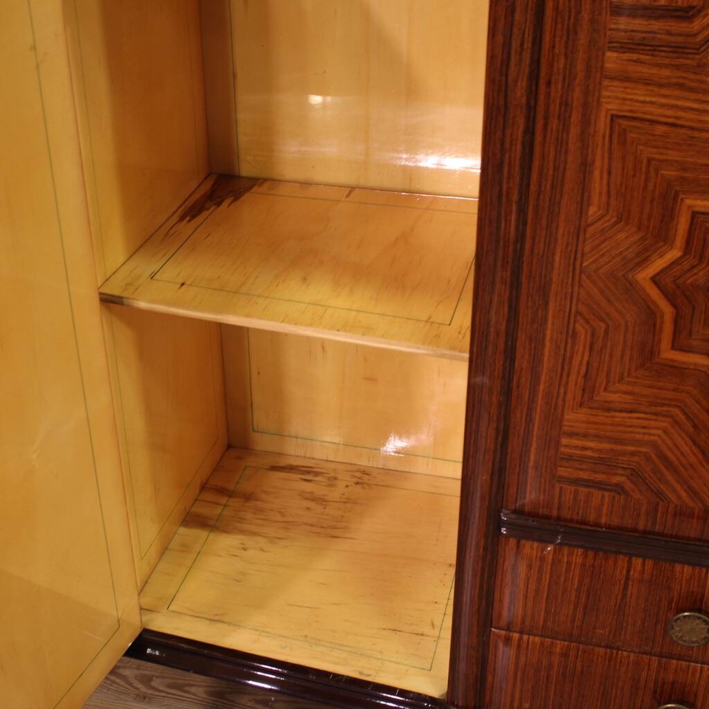 Italian design bar cabinet by Fratelli Rigamonti Desio, Milan, 1940s