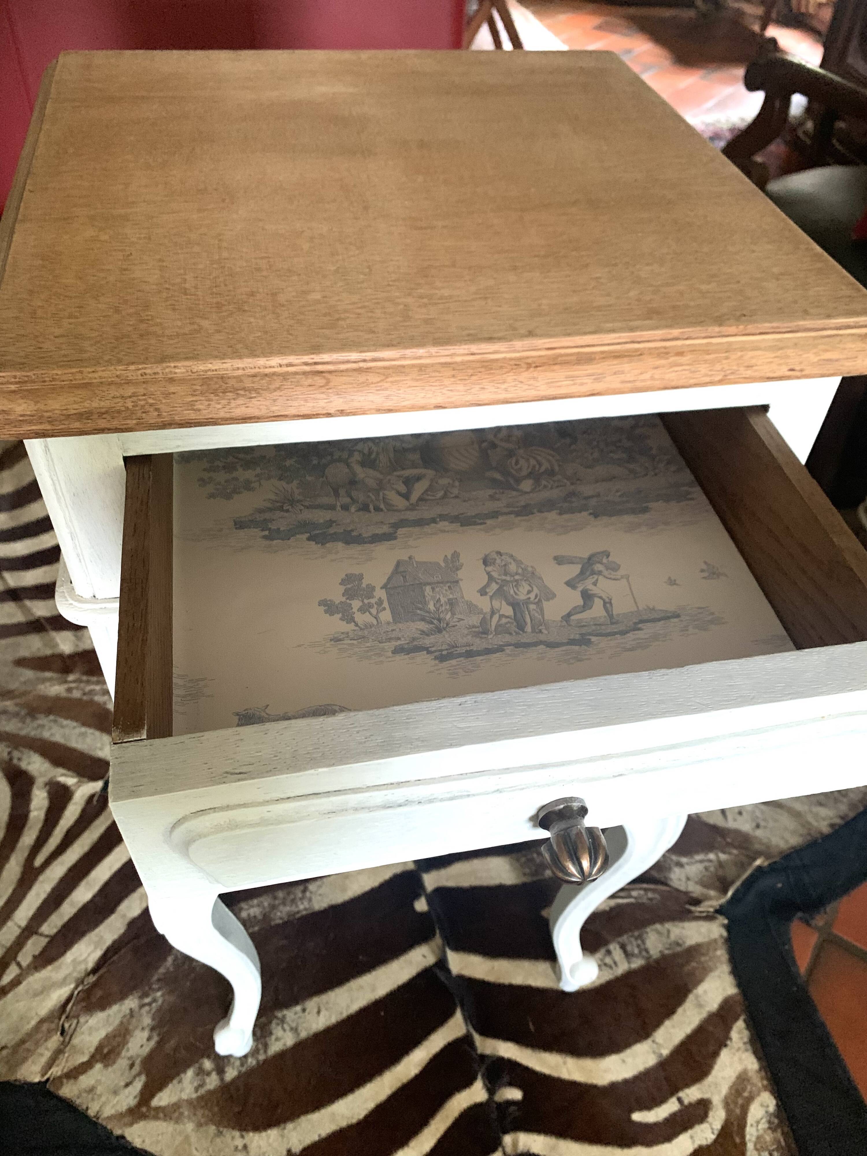 Large bedside table or small entryway unit