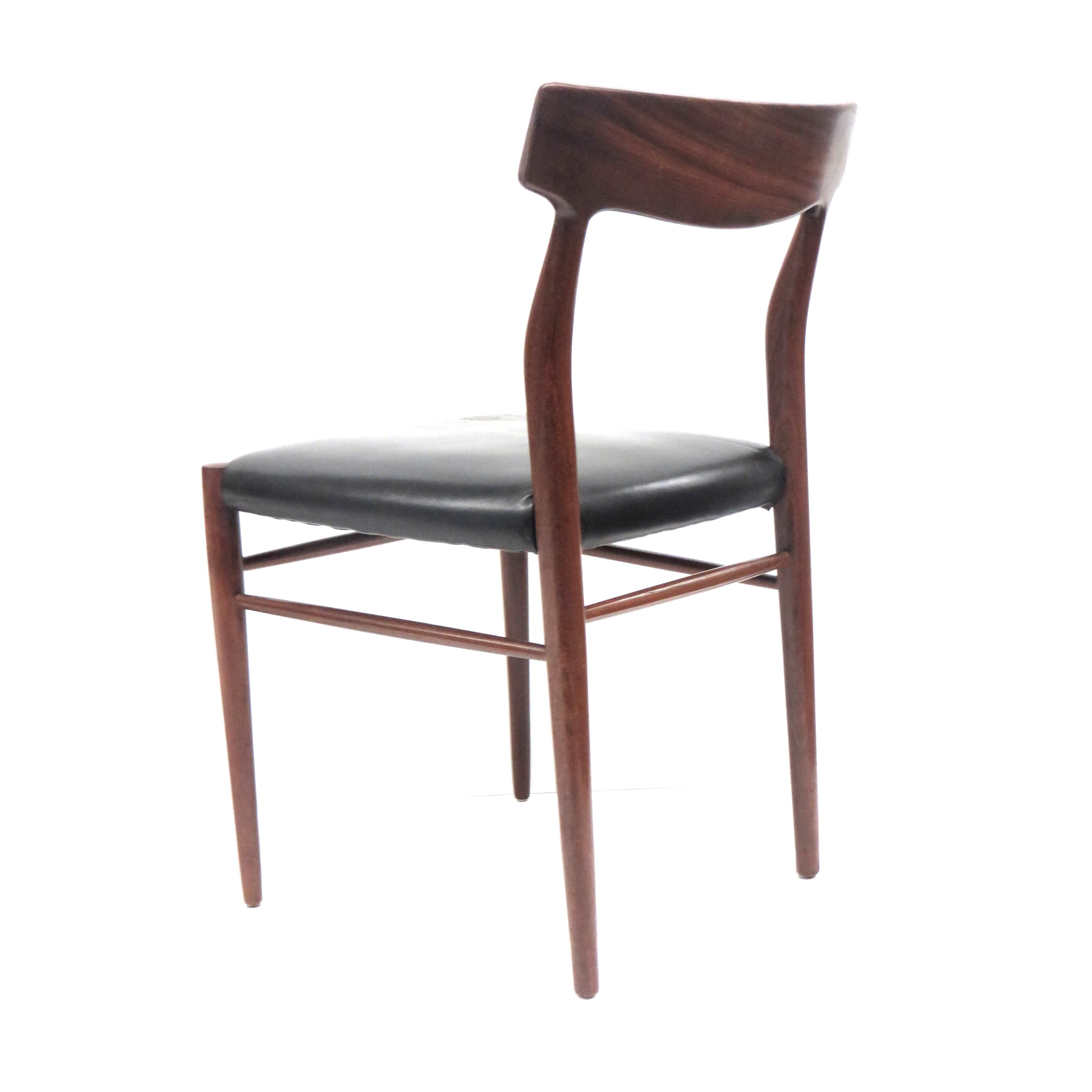 Set of 2 vintage chairs from Lübke made in the 60