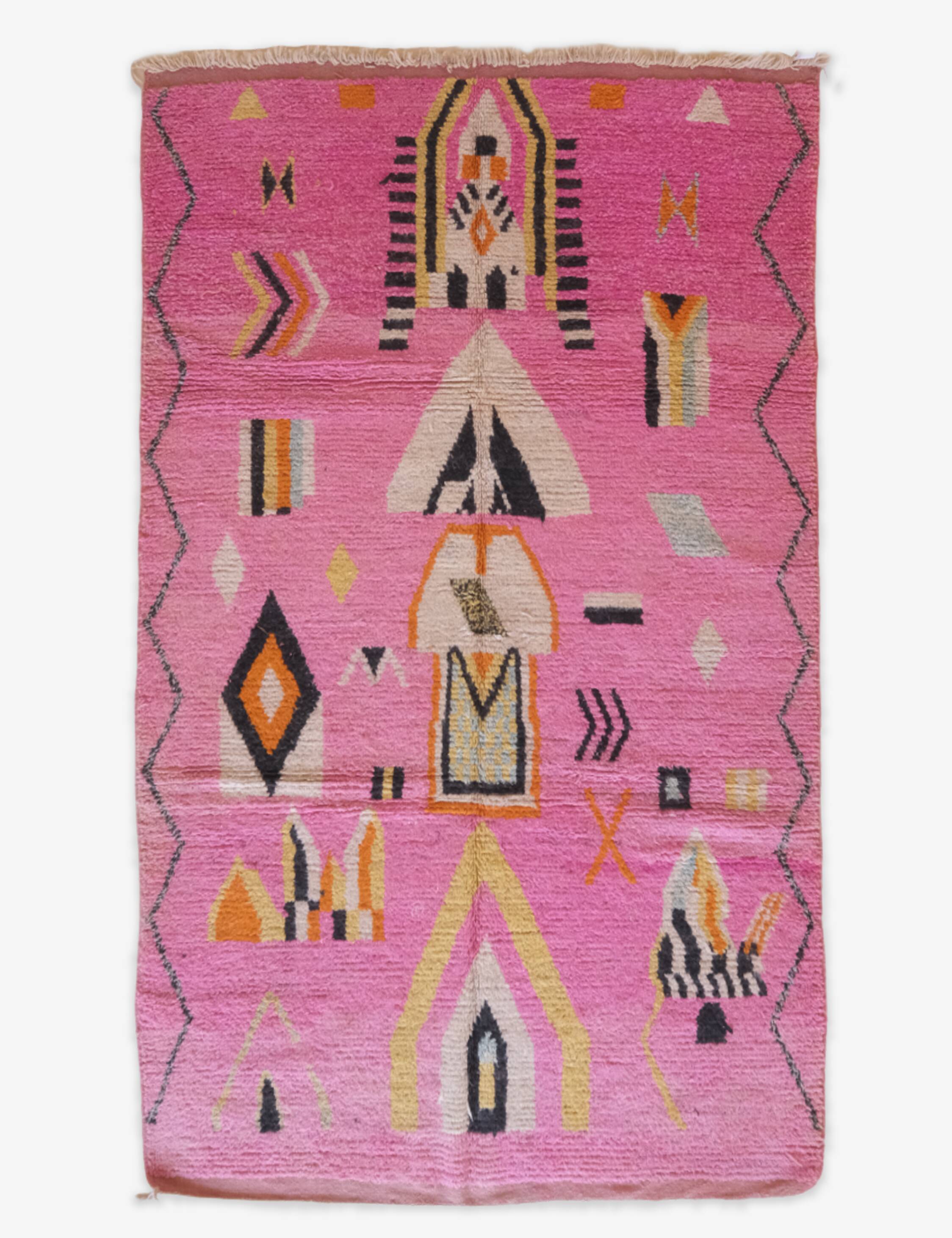 Berber Pink Rug - 180 x 288 cm