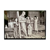 Photographie d'art de Walker Evans – Enfants métayers, Alabama 1936