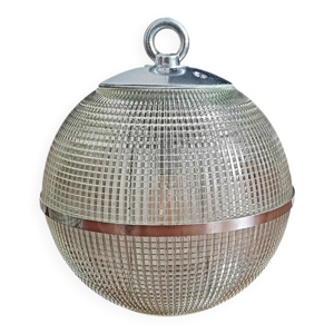 Suspension Boule Holophane - alu
