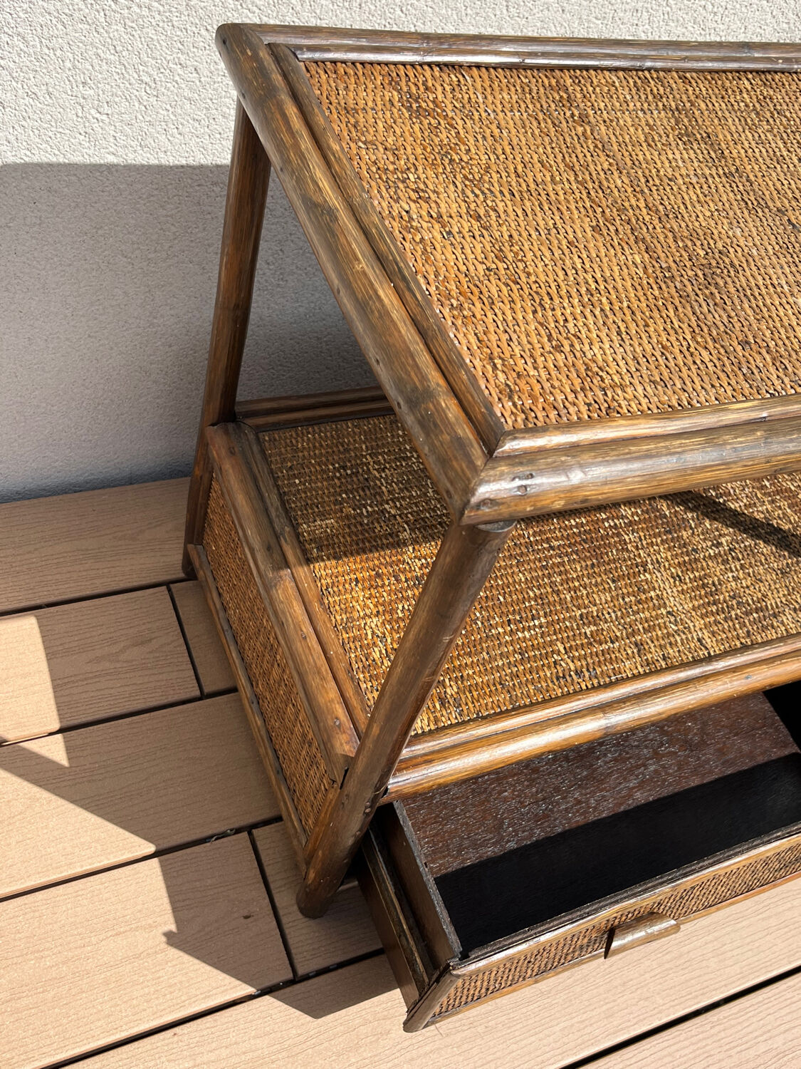 Rattan side furniture