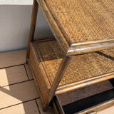 Meuble d’appoint en rotin