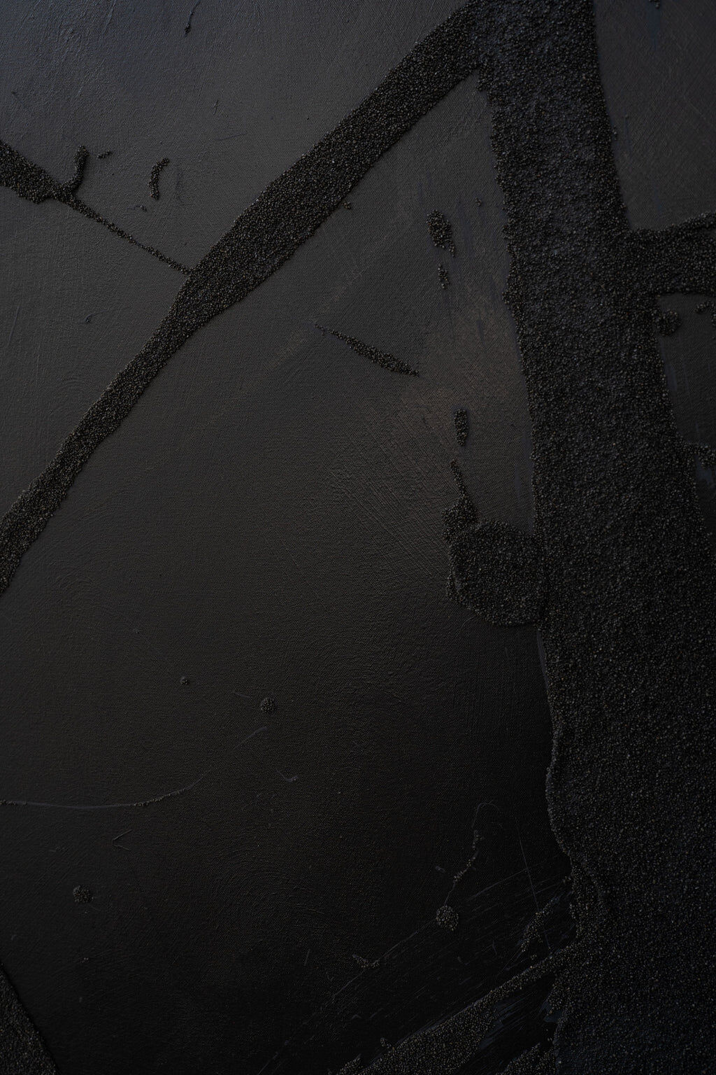 Large abstract diptych, mixed media on canvas by Alyse Stone RCA