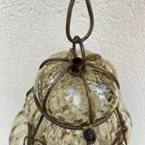 Murano Venetian type security pendant light.