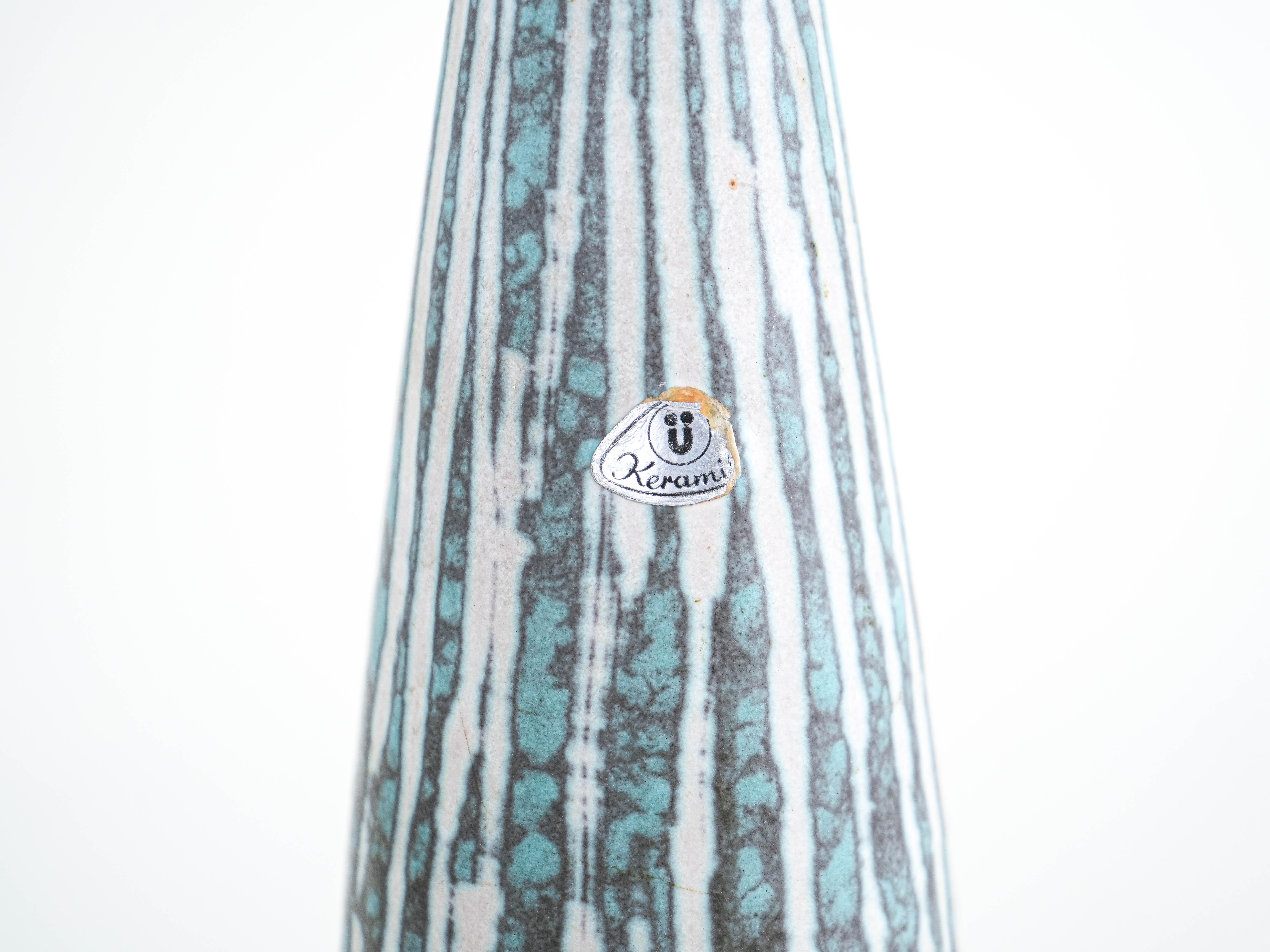 Ceramic vase, German design, 1960s, manufactured by Scheurich