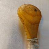 Wooden paddle and cord - 168 cm