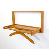 Scandinavian pine wall valet from the 60s-70s.