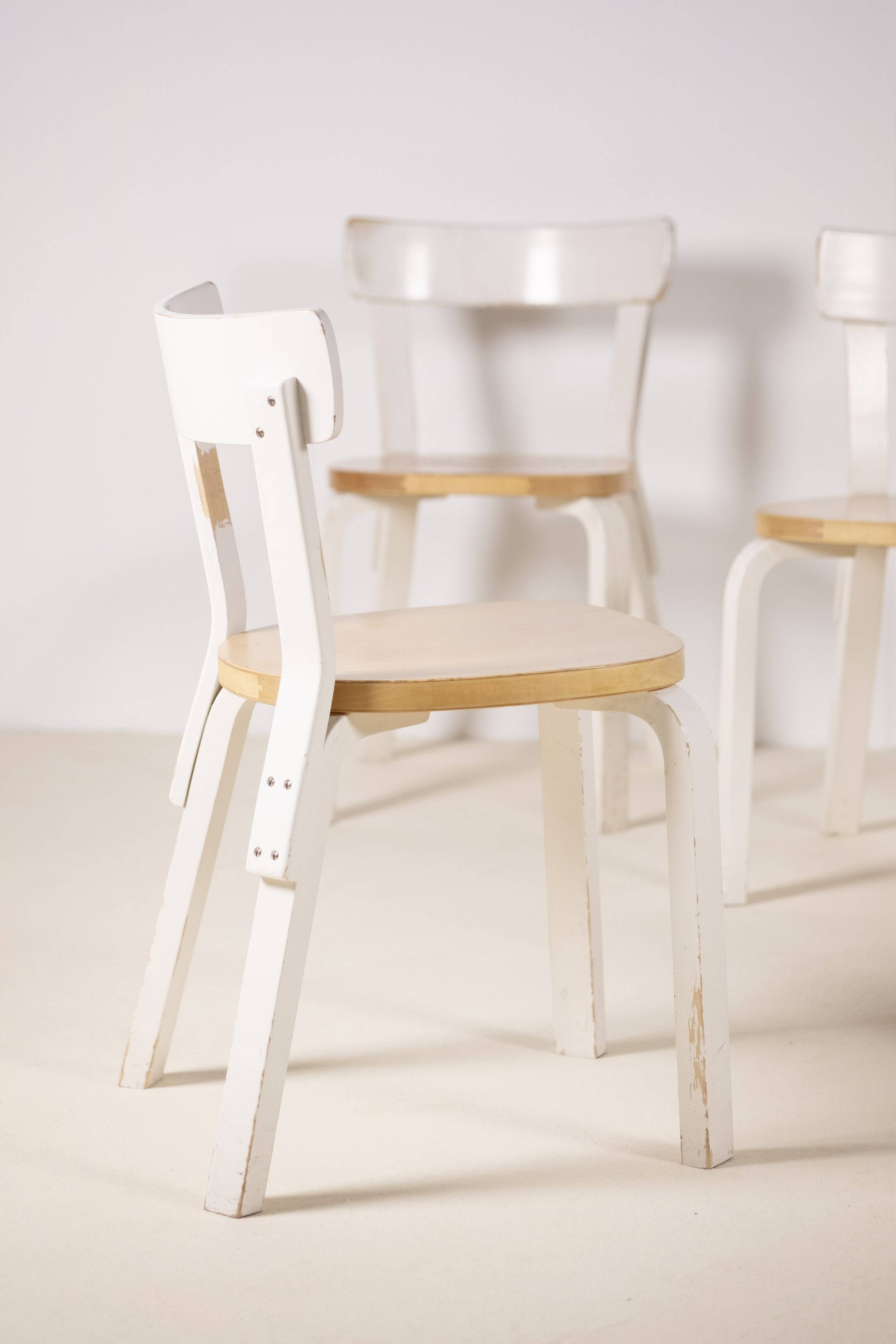 4x Alvar Aalto Model 69 by Artek, Finland