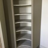 Antique library corner unit