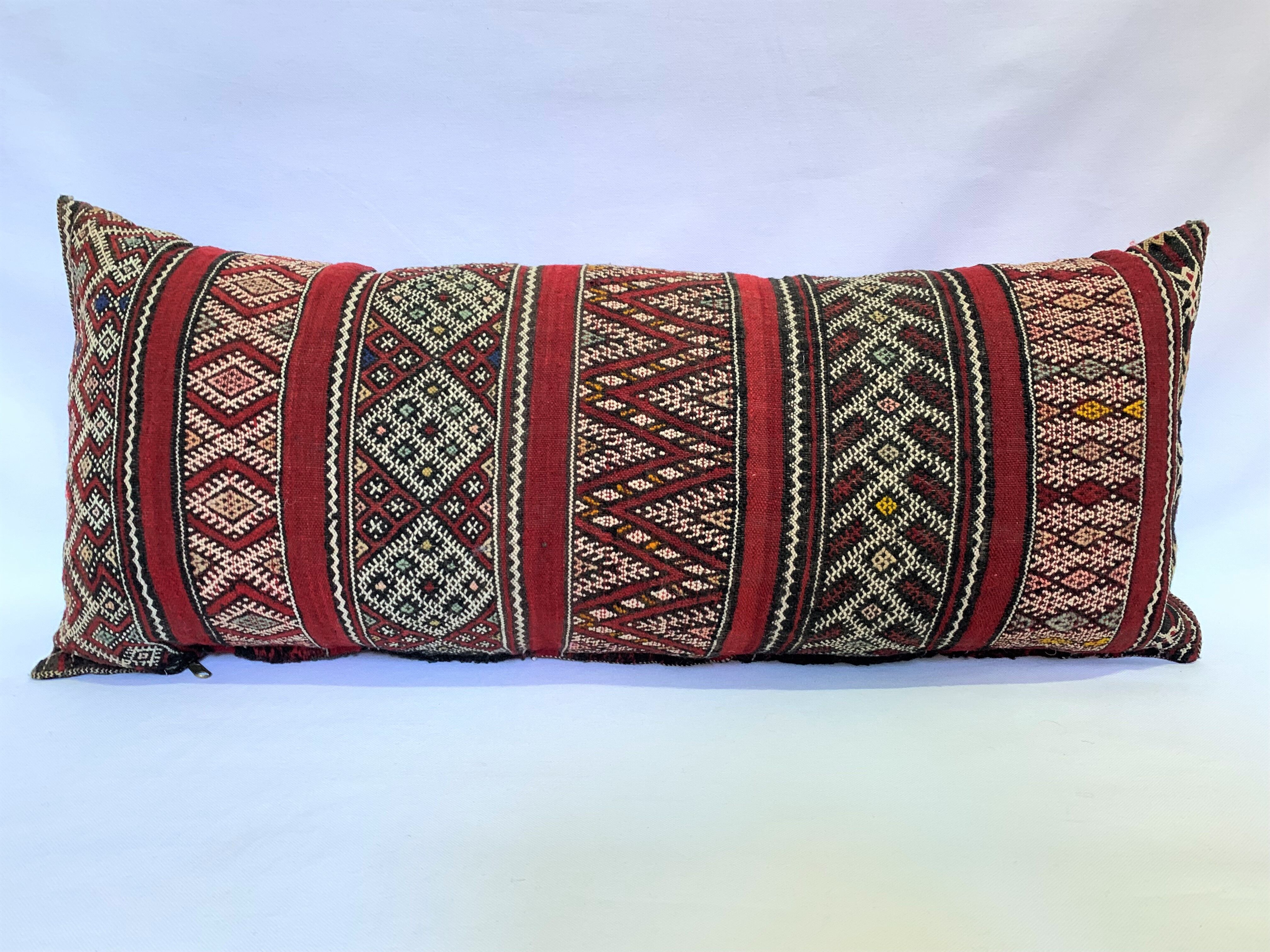 Vintage Berber cushion Moroccan wool cushion cover