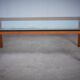 Table Basse en Teck et Verre, Danemark, 1960s