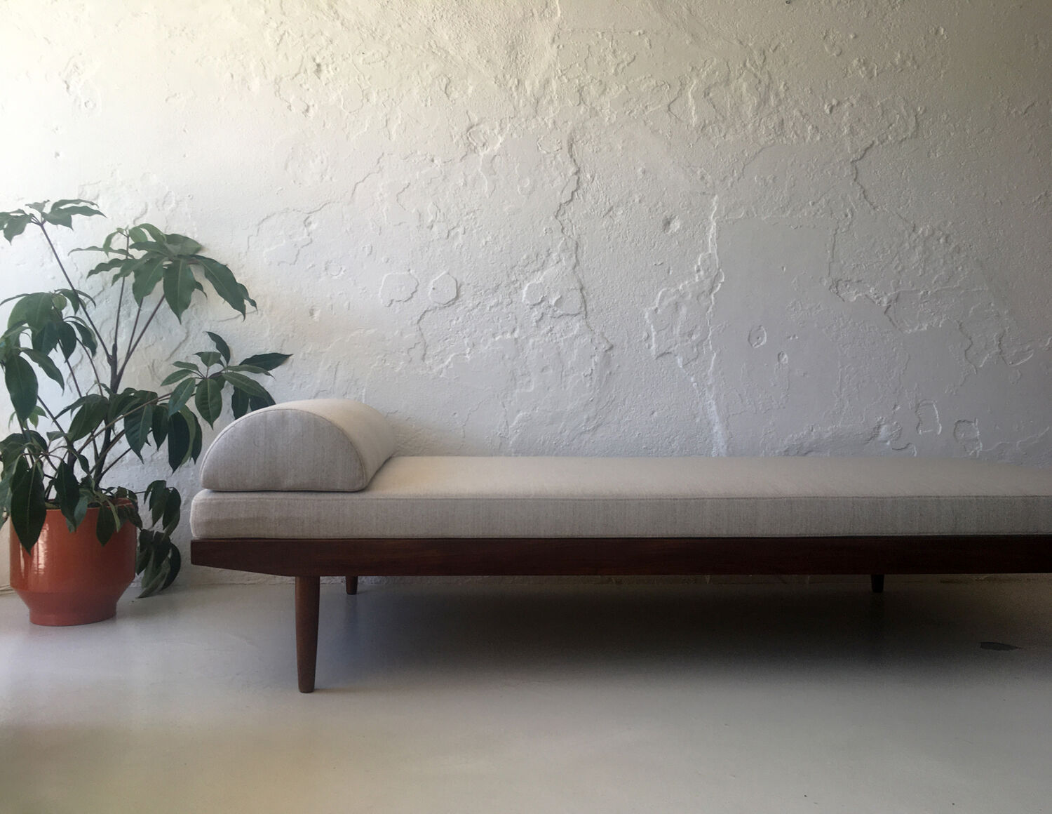 Danish teak daybed, 1960s