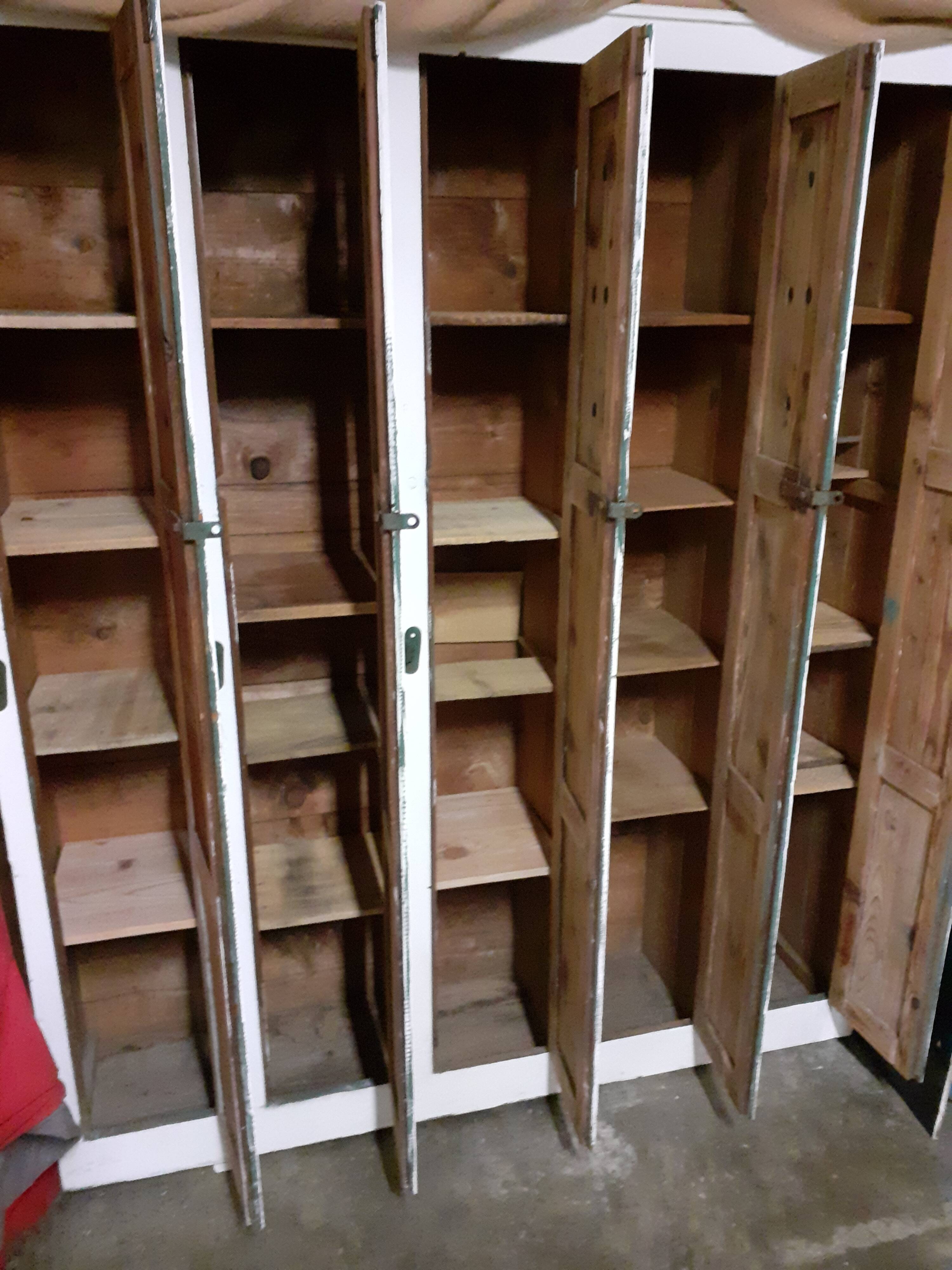 Old workshop locker room