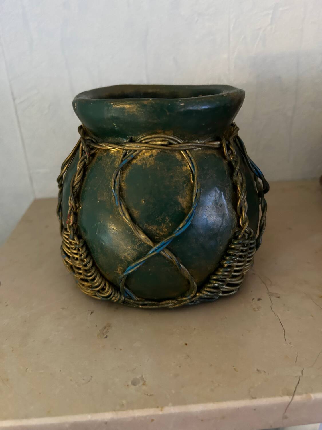Handcrafted ceramic vase