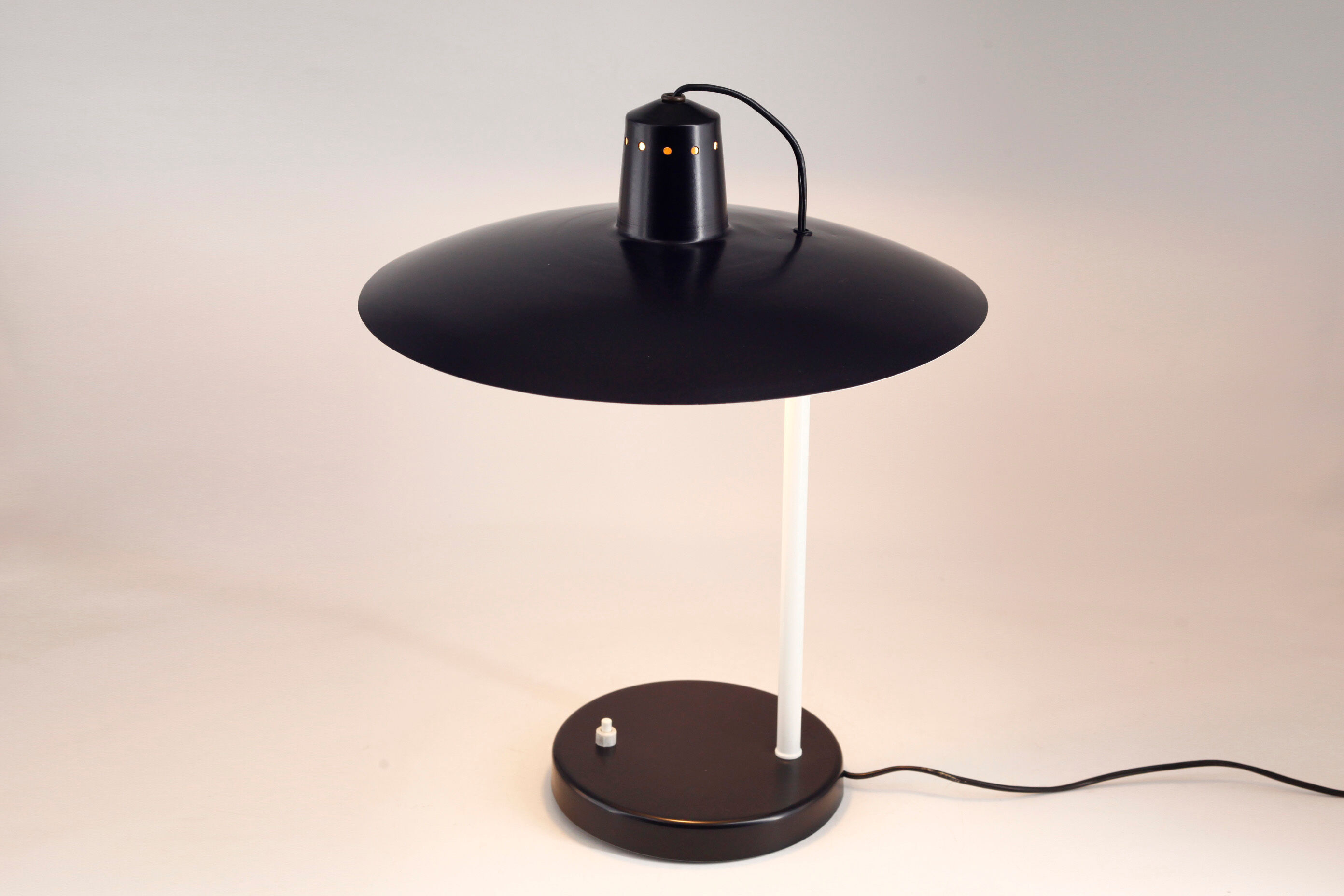 Lampe Luminalite Jacques Biny mod 264 France années 50