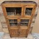 Ancien vaisselier en teck birman