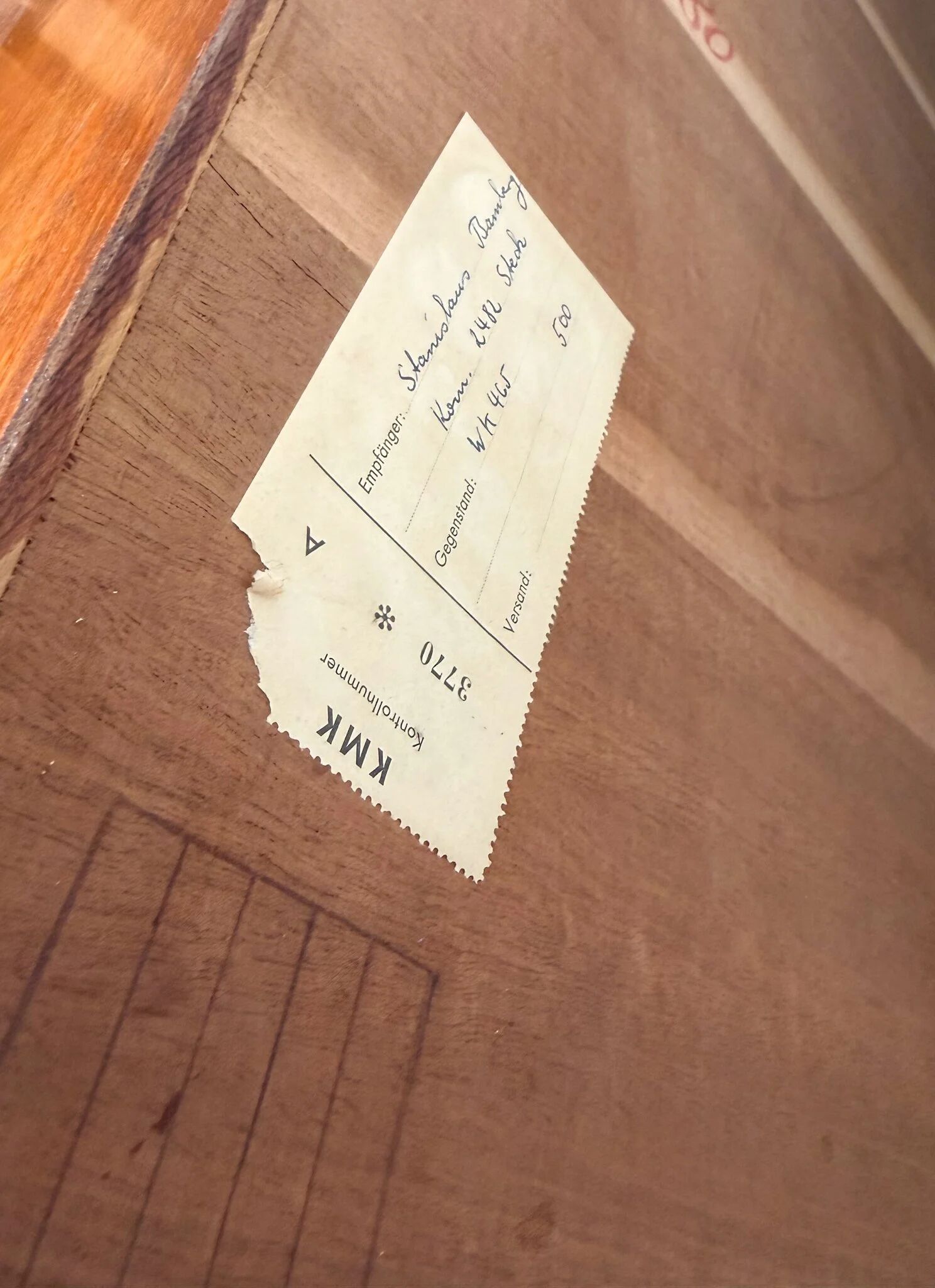 1960s vintage mid-century German teak sideboard by WK Möbel