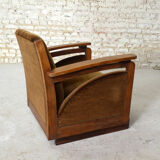 Modernist art deco armchair