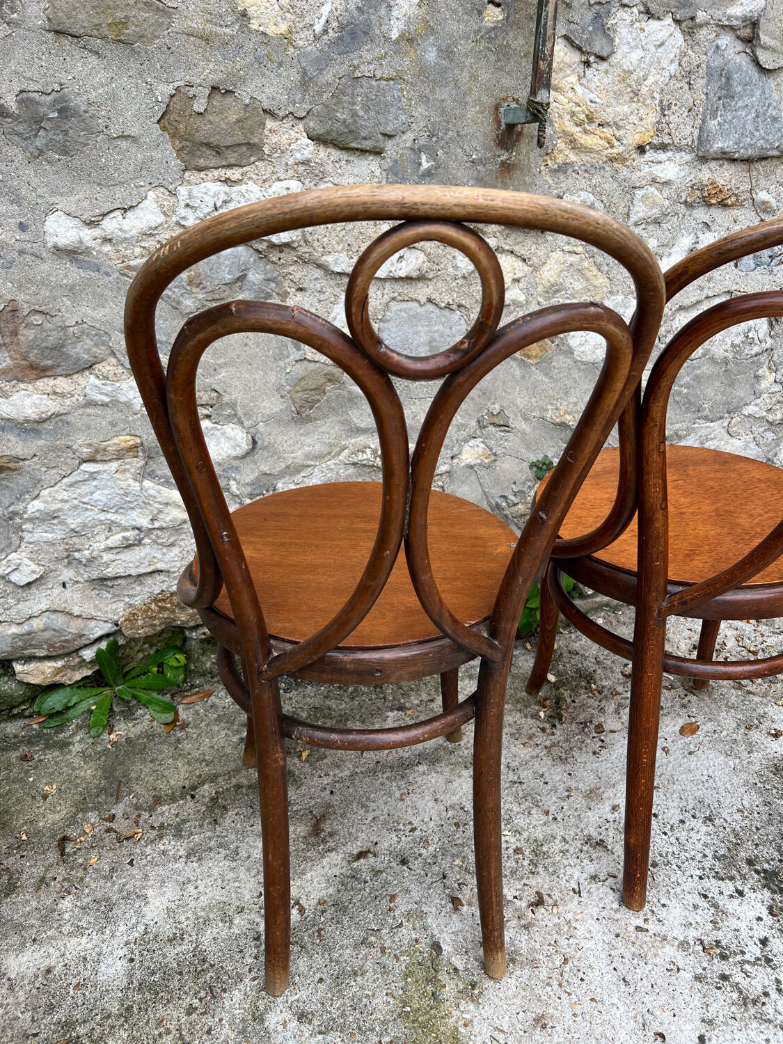 Chaises bistrot en bois Mobel Fabrik