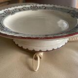 Mounted ironstone plate stamped Wedgwood
