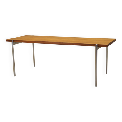 Table basse en teck, design danois, années 1970, fabricant : Fritz Hansen