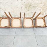 4 art deco style chairs