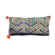 Berber Kilim cushion with 2 pom poms