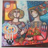 Joint technical canvas 110 x 110
