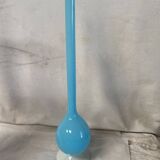 Vintage blue opaline vase