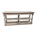 Table de drapier en bois style antique