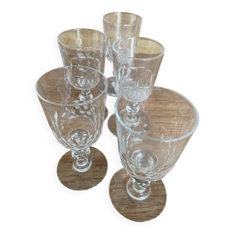 Vintage alcohol glass