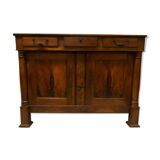 Empire walnut low sideboard