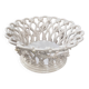 Woven ceramic fruit bowl
