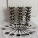 Stainless steel ice cream cups and spoons, 1960s-70s, original boxes.