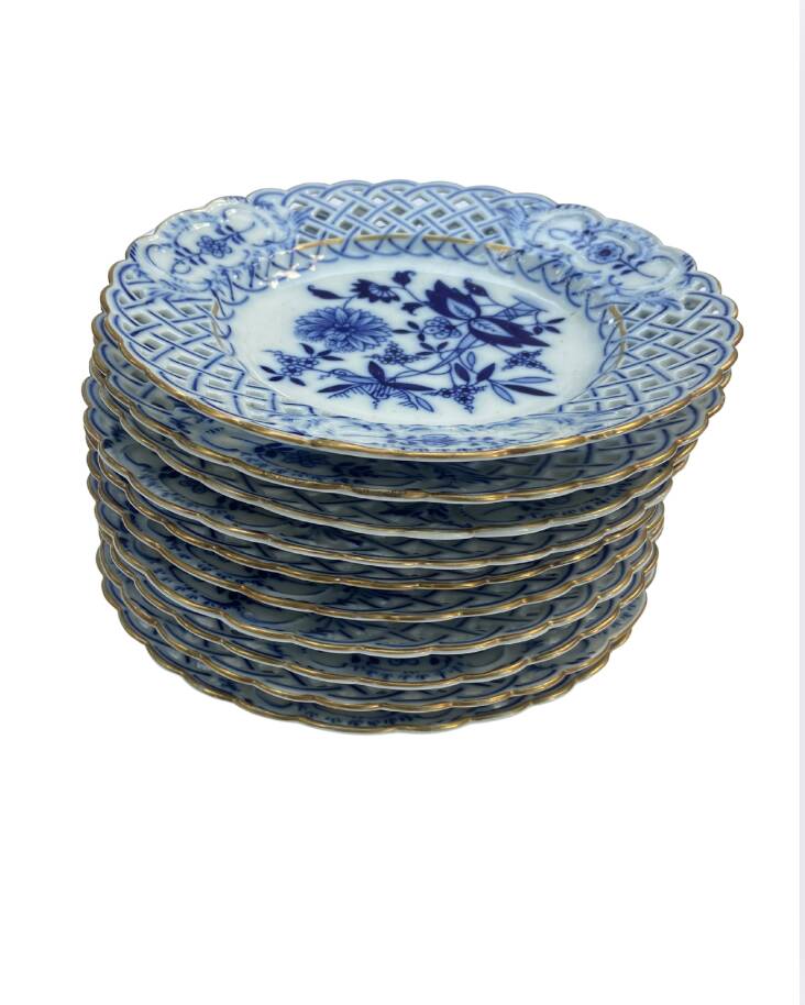 Meissen porcelain plates