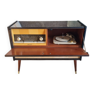 Meuble hifi telefunken de 1960