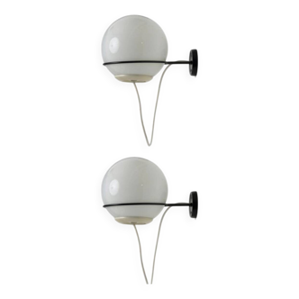 Pair of Gino Sarfati style wall lights