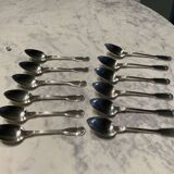 12 Soup Spoons. Silver Plated. Félix Frères