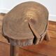 Tabouret bois massif art populaire français